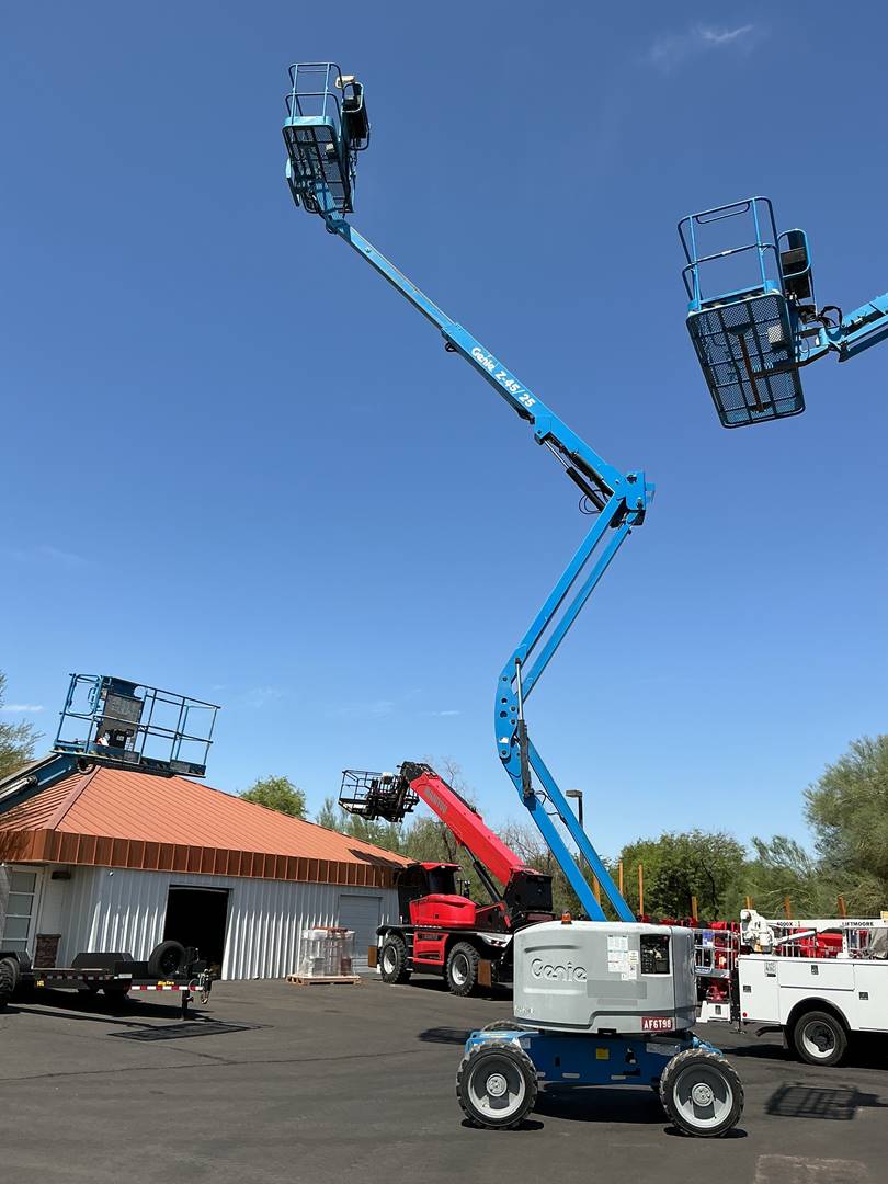 Overhead Cable Racking 1 Used Genie z4525rt Equipment for Sale