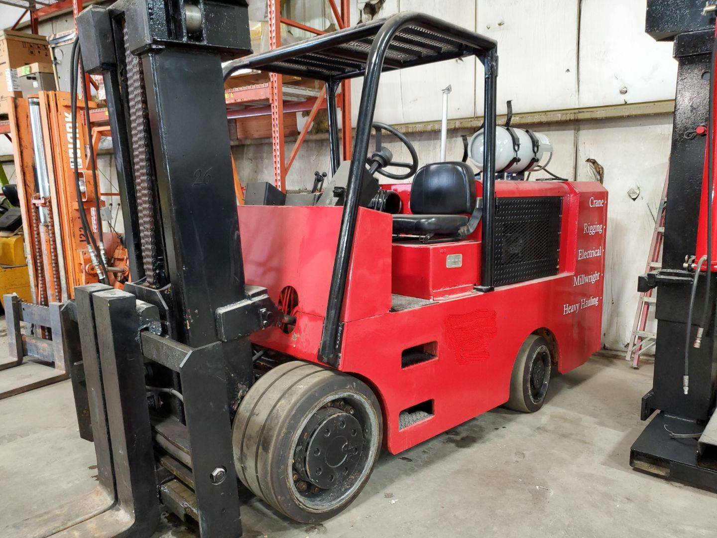 1974 LP Gas Silent Hoist fks13 Cushion Tire 4 Wheel Sit Down (Indoor