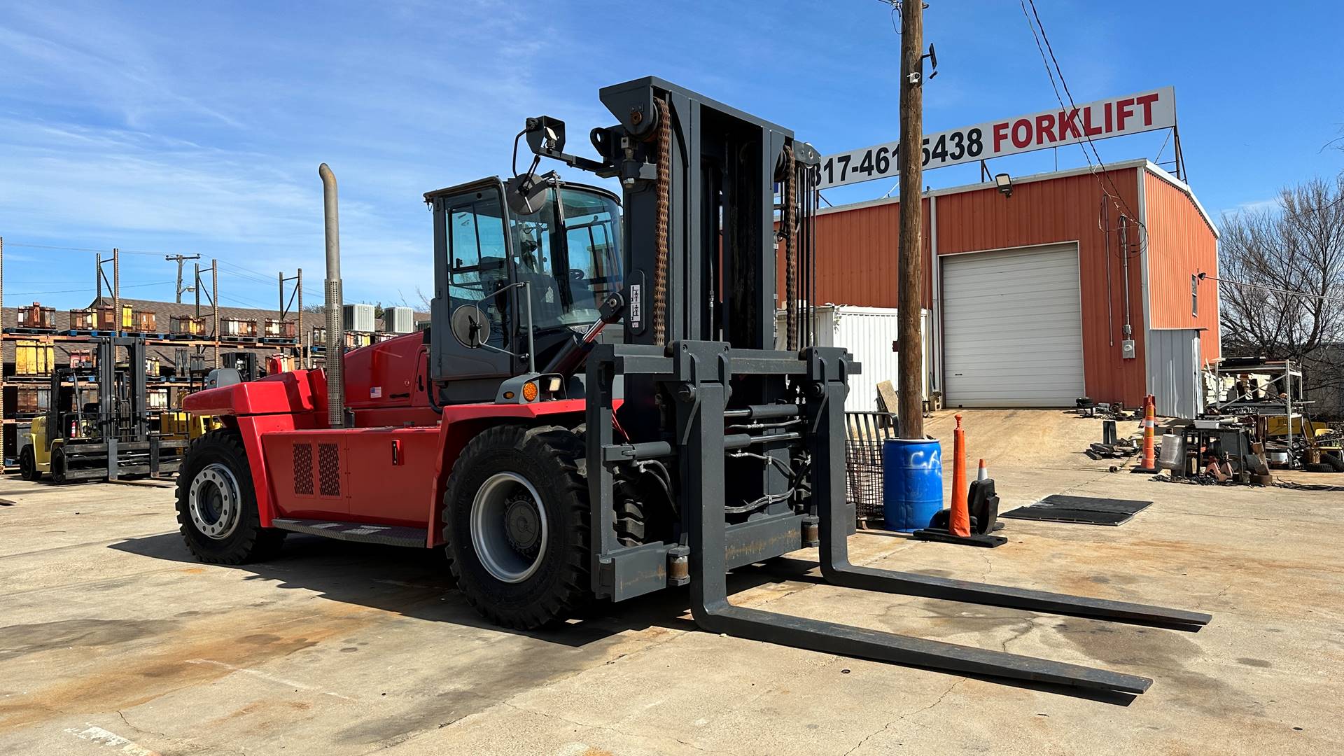 A wide selection of Kalmar Forklifts with 126 in stock and available