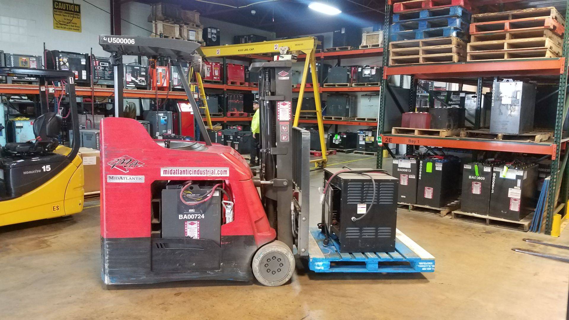 A wide selection of Raymond equipment with 45 in stock and available