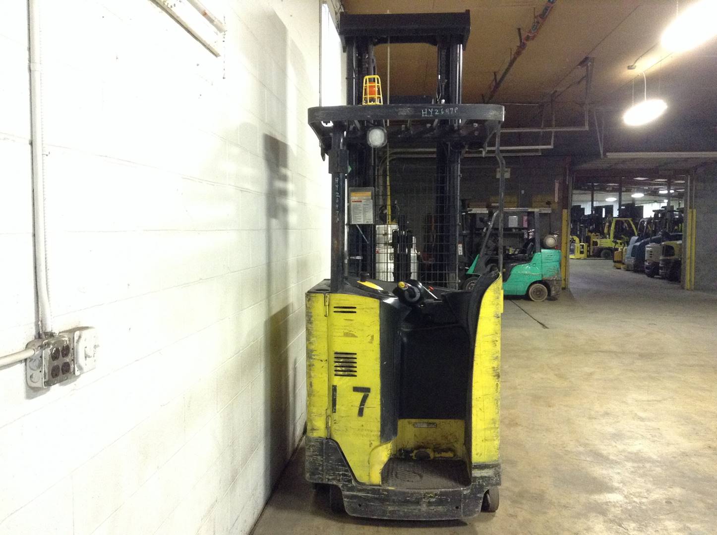 2016 Electric Hyster N45ZR218.5 Electric Stand Up End Control (Docker)