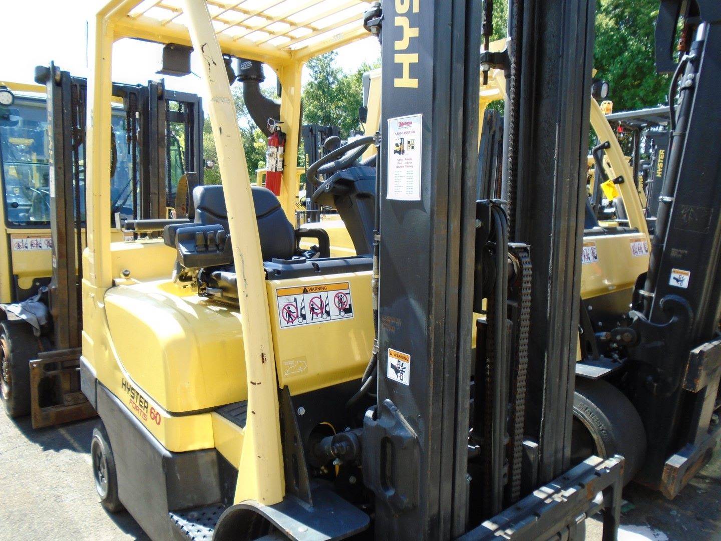 2008 Hyster S60FT LP Gas Forklift - 123Forklift