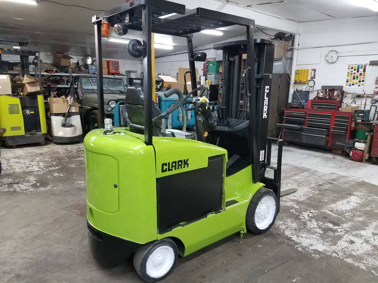 Clark ECG25 Electric 4 Wheel Sit Down