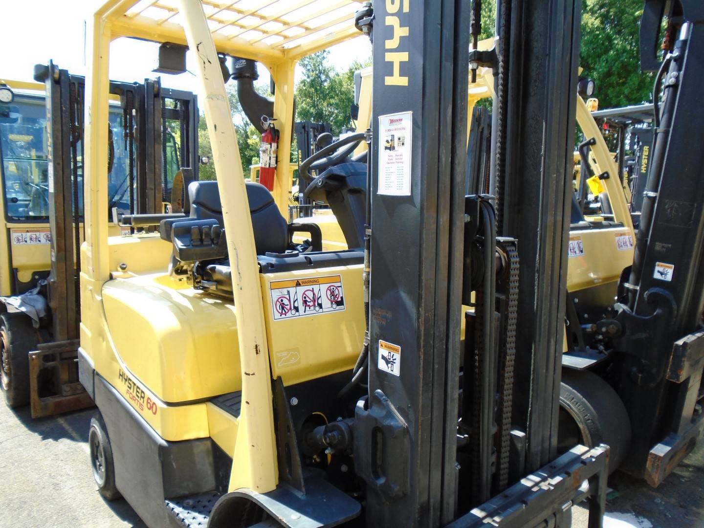 2012 Hyster S50FT LP Gas Forklift