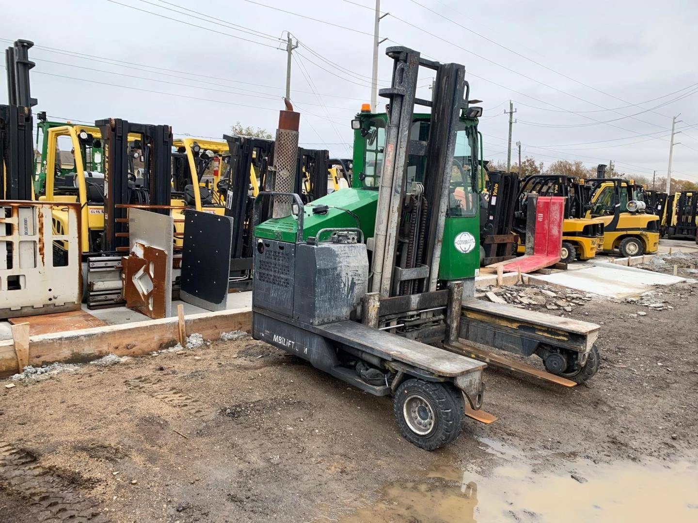 2013 LP Gas Combilift C8000 Internal Combustion Sideloader (Bi-Directional)