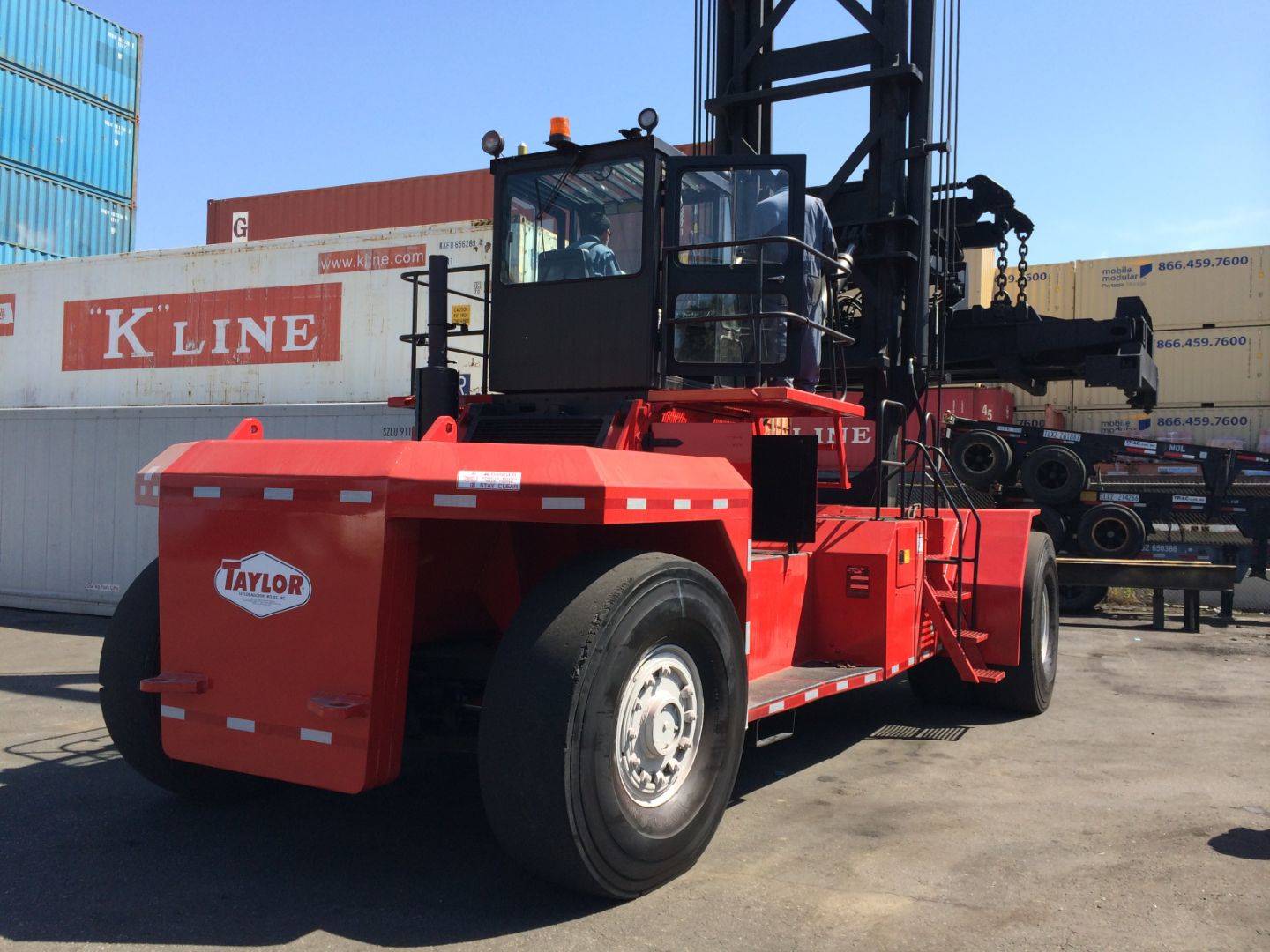 1989 Diesel Taylor TEC950L Container Handlers (Loaded/Empty)