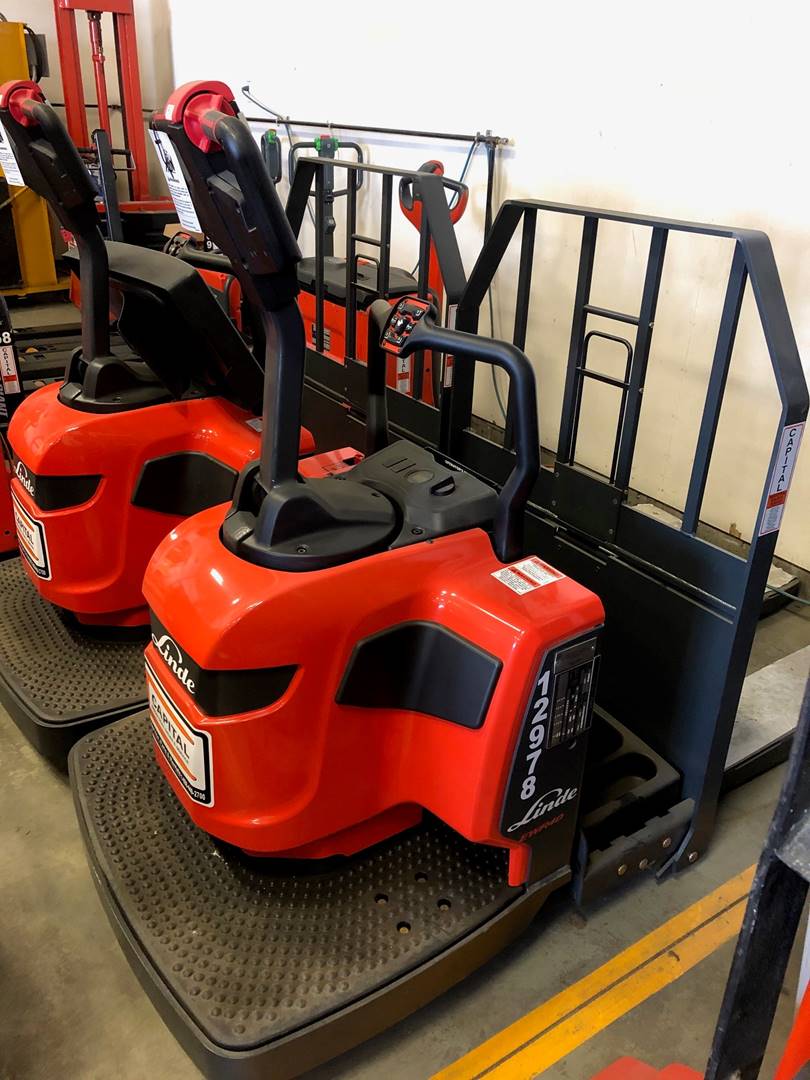 2020 Electric Linde EWR40-1101 Electric Walkie/Rider Pallet Jack