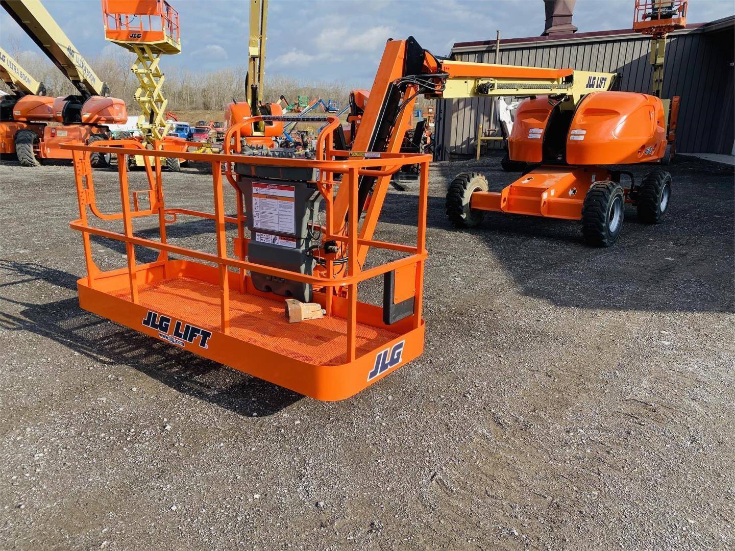 2014 Diesel JLG 460SJ Telescopic Boom