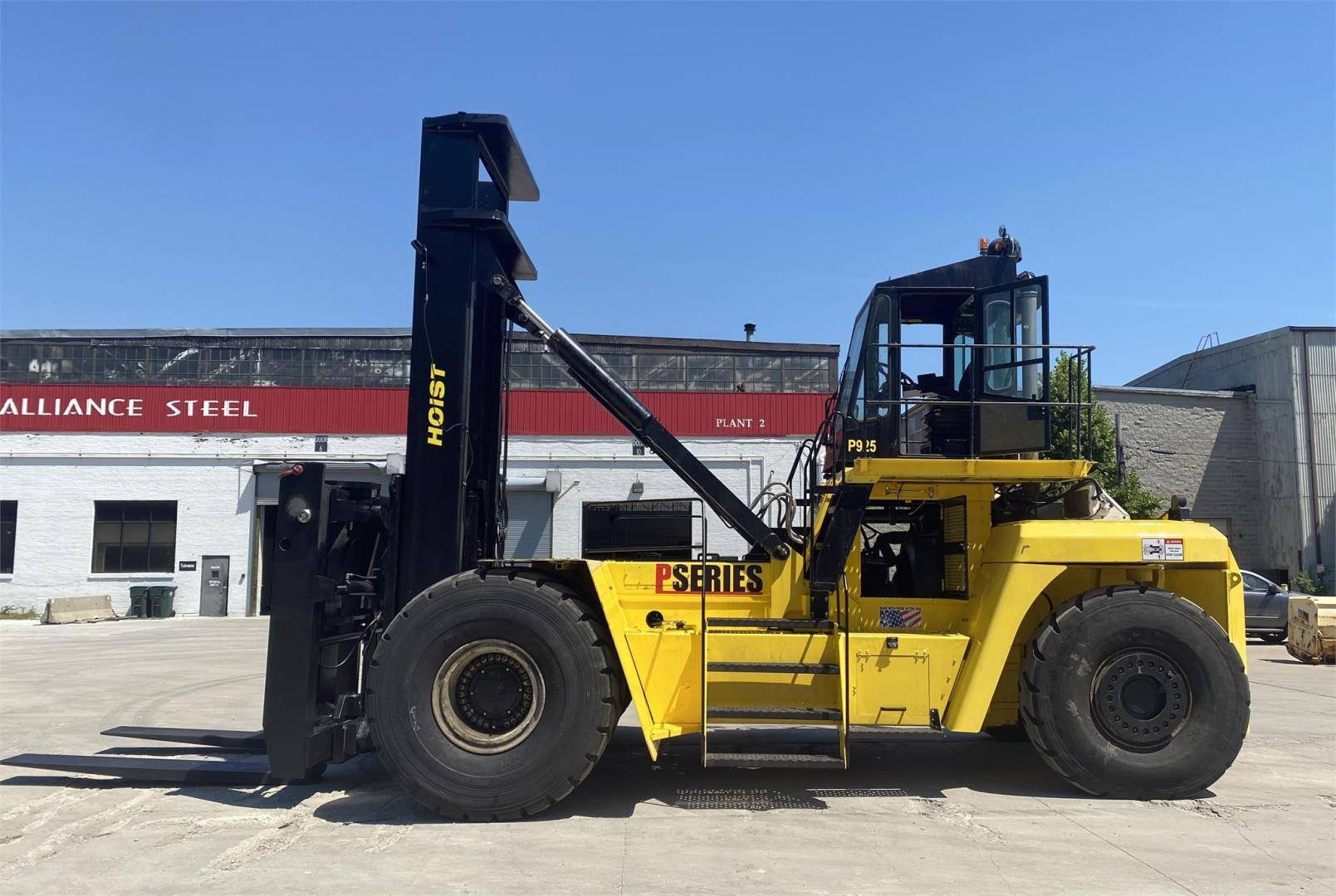 2013 Diesel Hoist Liftruck P925 Pneumatic Tire 4 Wheel Sit Down