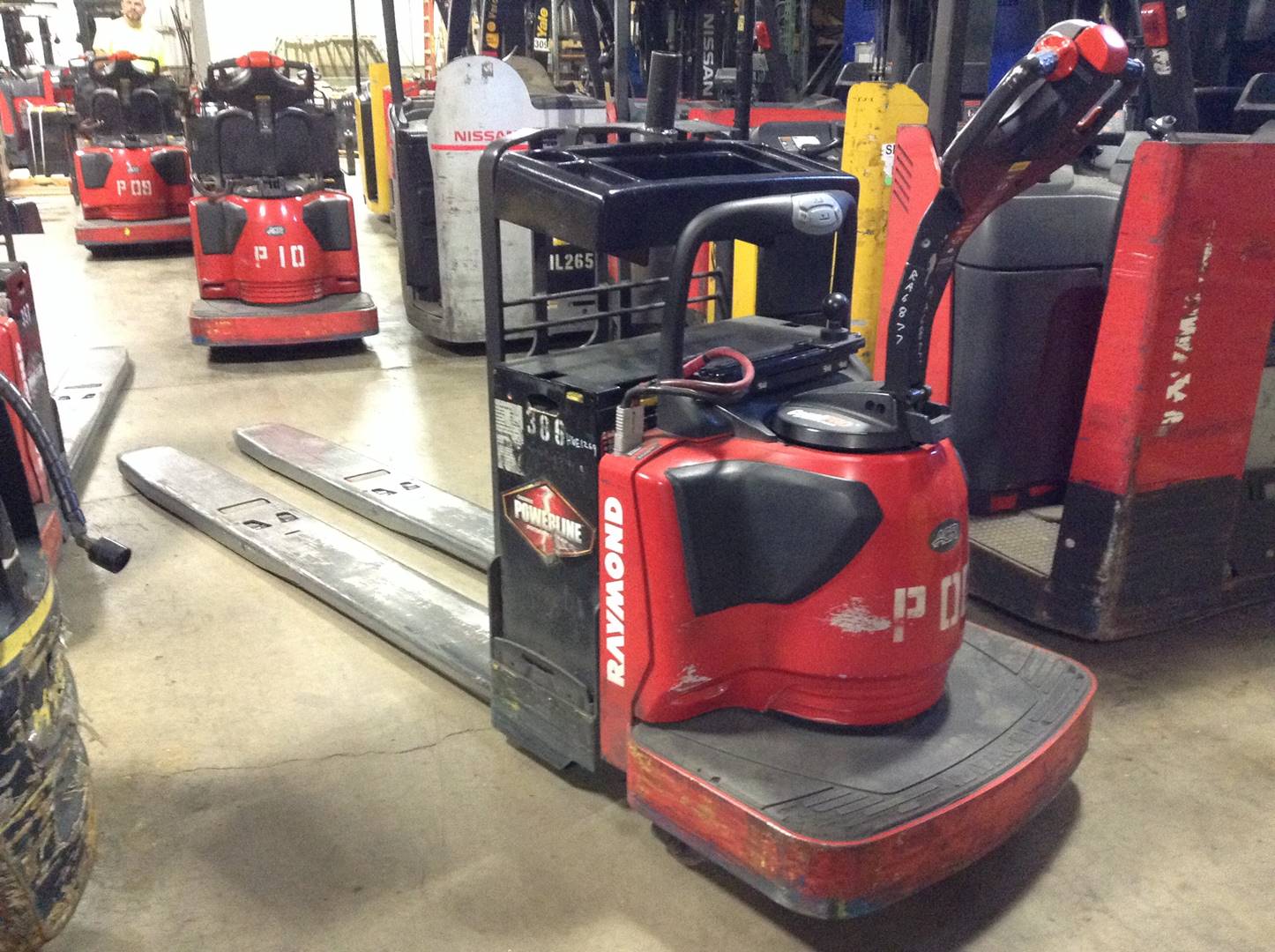 2015 Electric Raymond 8410 Electric Walkie/Rider Pallet Jack