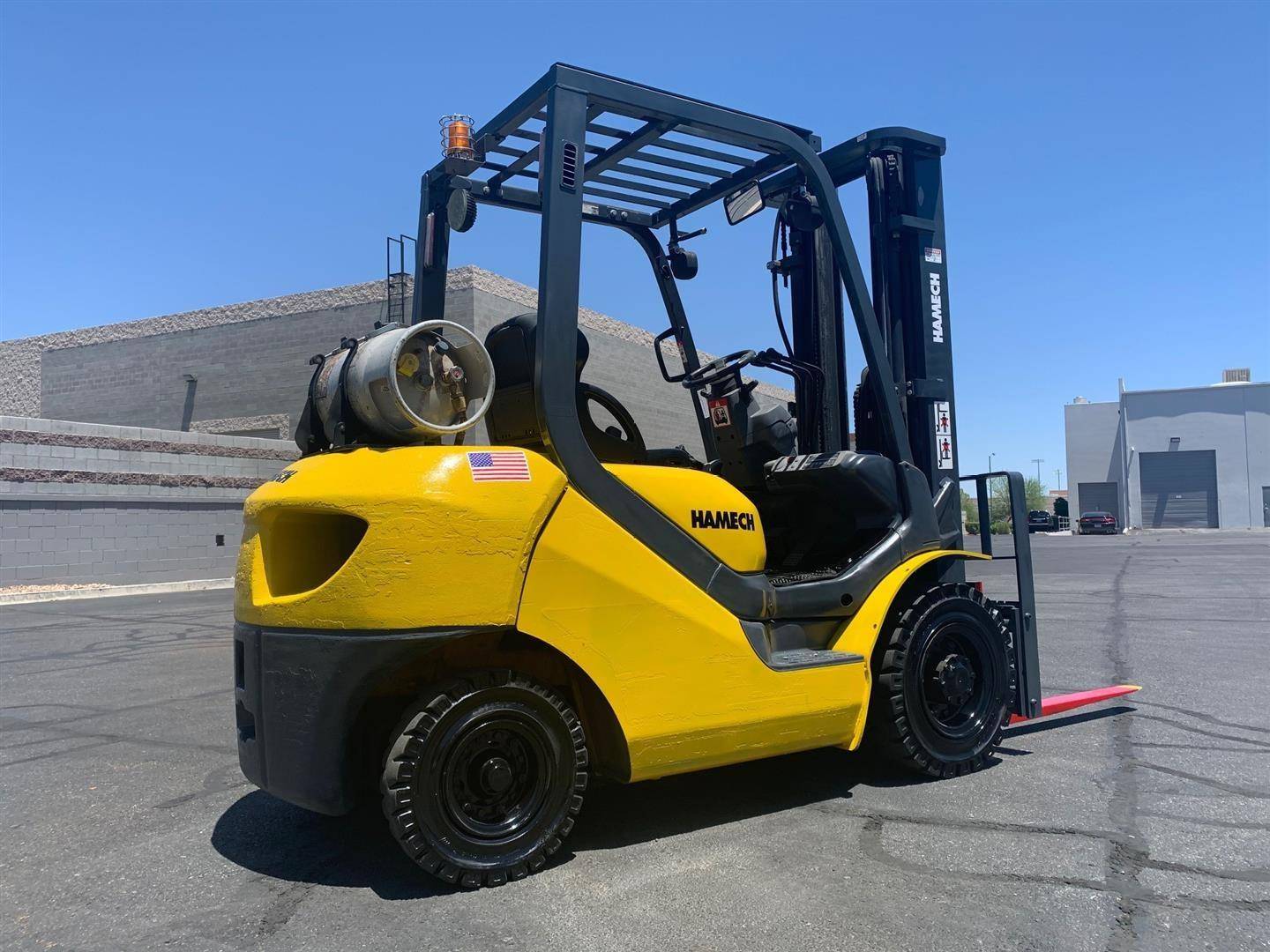 2010 LP Gas Hamech G25T16 Pneumatic Tire 4 Wheel Sit Down