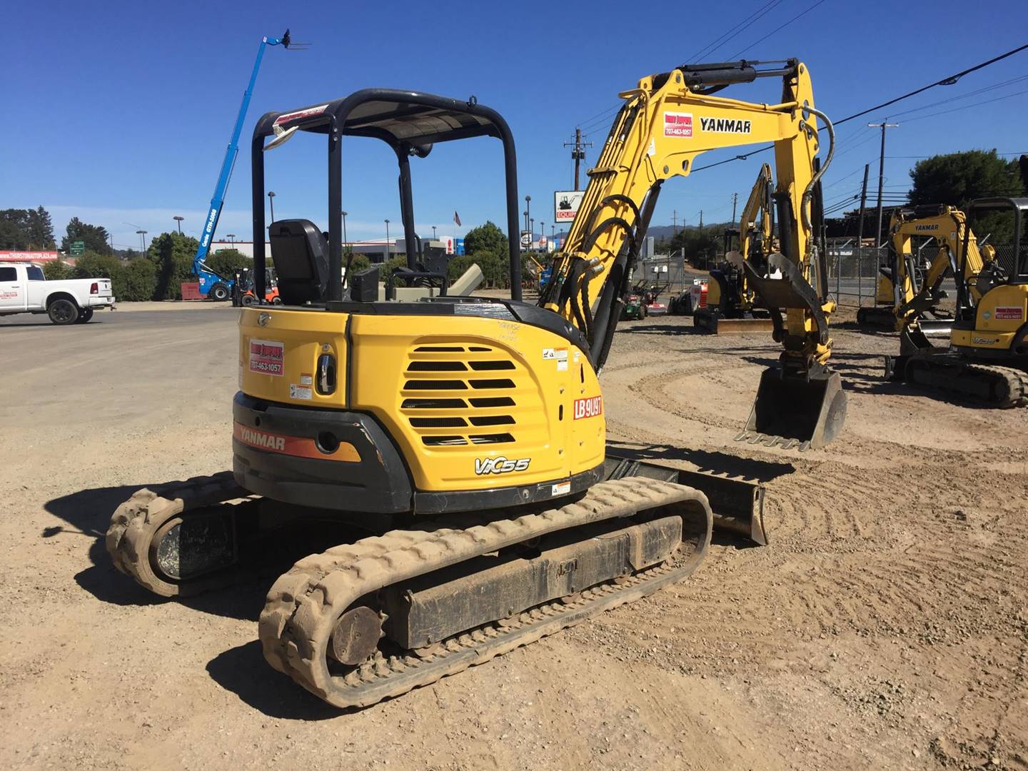 2014 Yanmar Vio55 6A Earth Moving and Construction