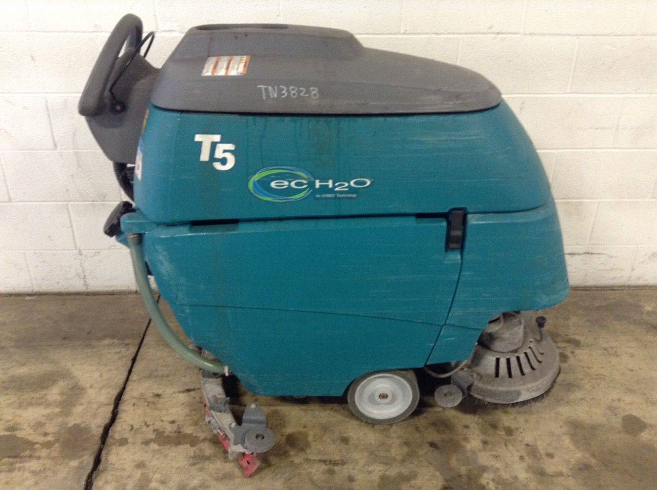 2012 Electric Tennant T5 Walk Behind Scrubber