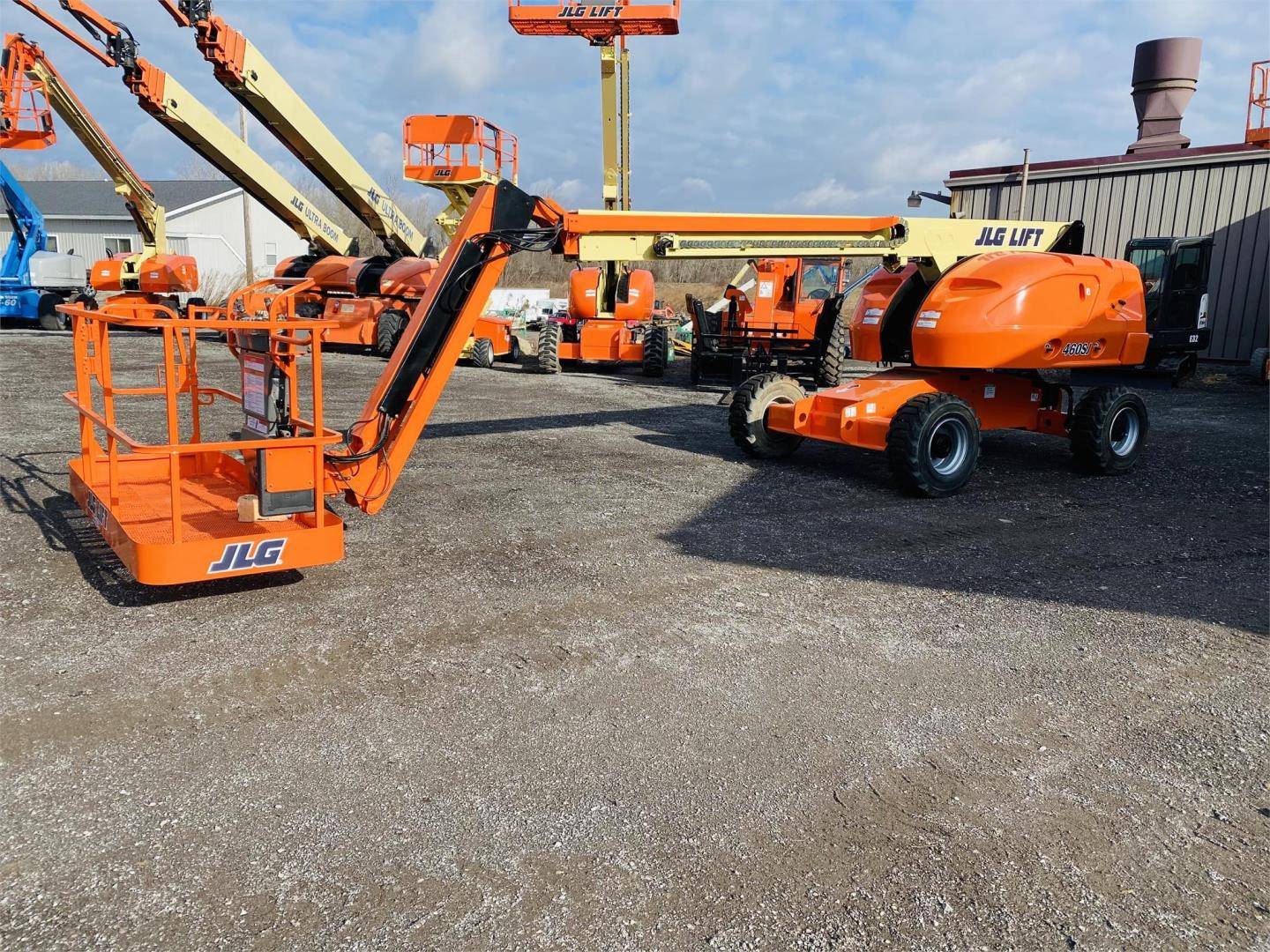 2013 Diesel JLG 460SJ Telescopic Boom