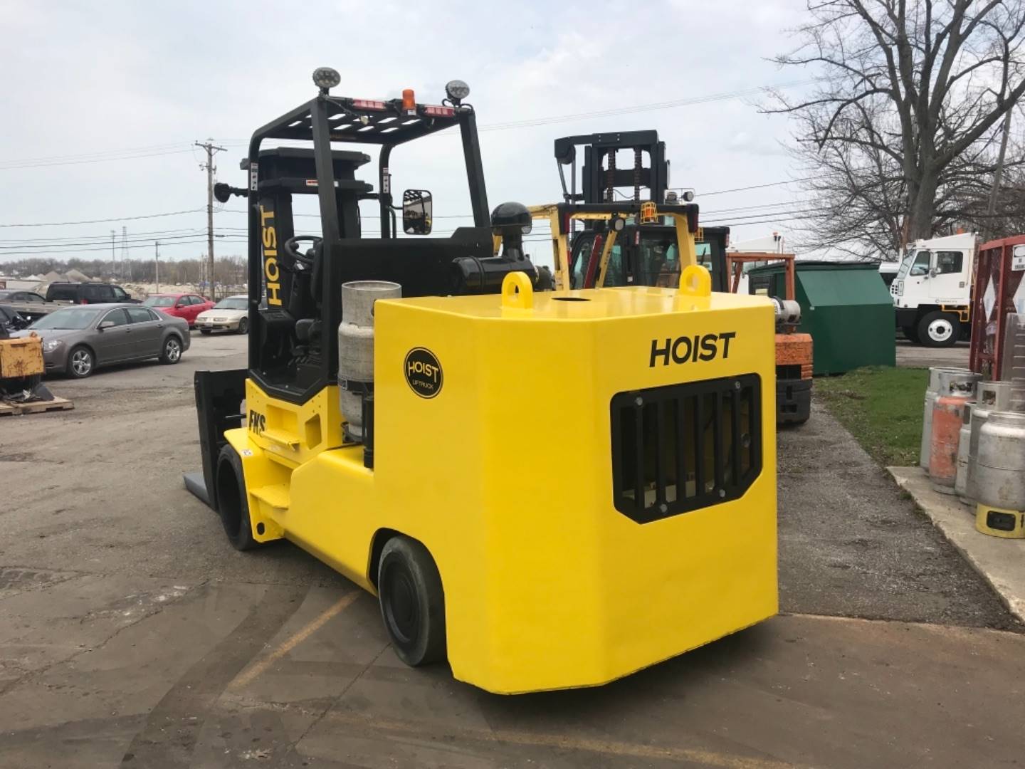 2013 LP Gas Hoist Liftruck F30030 Cushion Tire 4 Wheel Sit Down