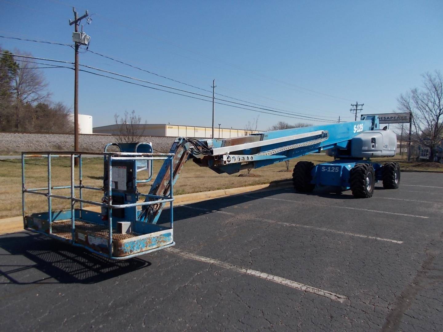 2008 Diesel Genie S125 Telescopic Boom