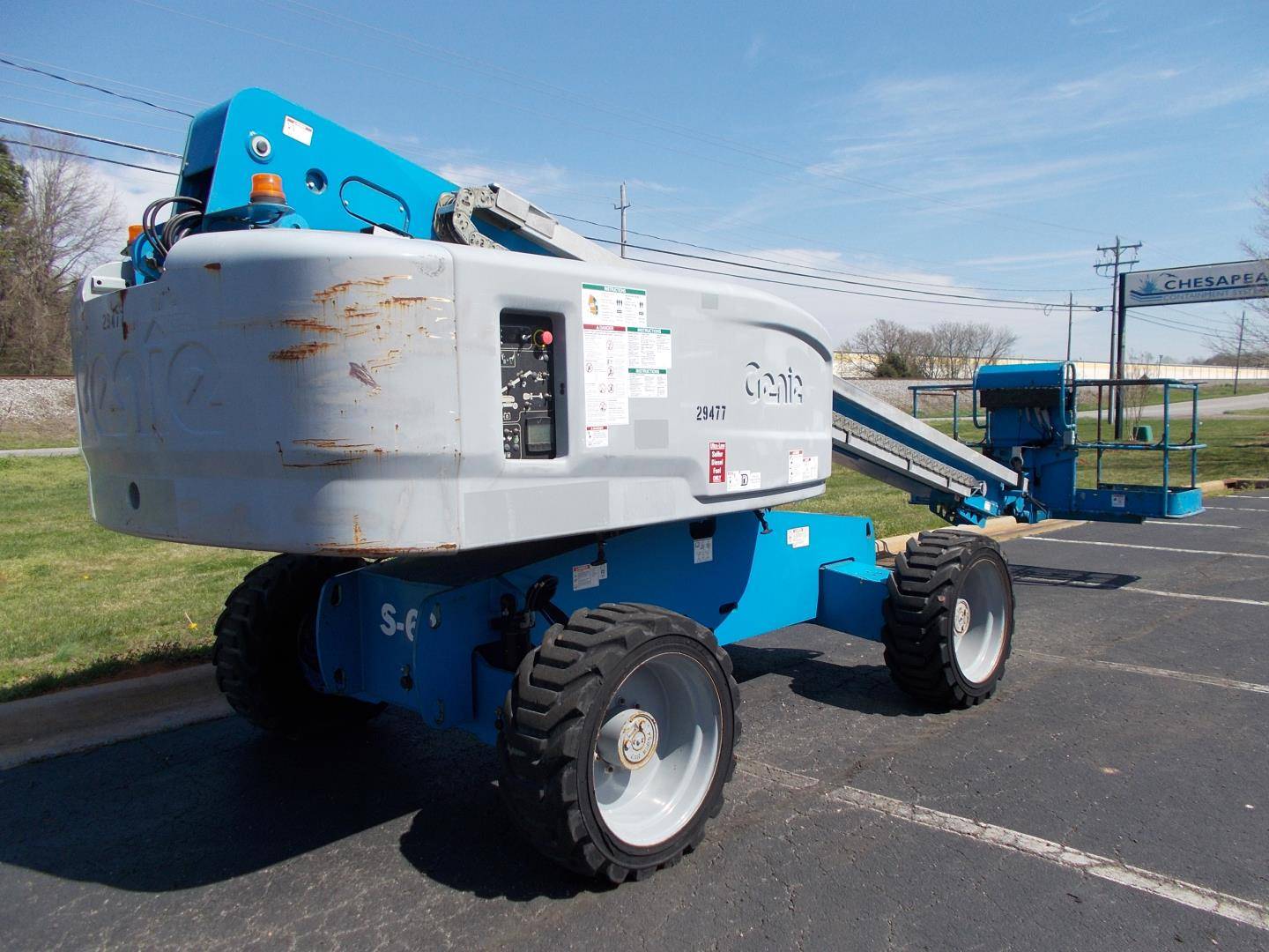 2015 Diesel Genie S60X Telescopic Boom