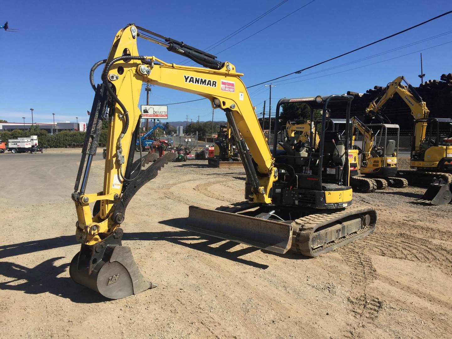 2014 Yanmar Vio55 6A Earth Moving and Construction