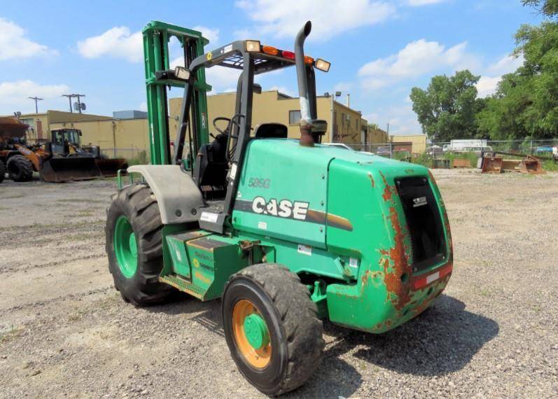 2012 Diesel Case 586G Rough Terrain (Vertical Mast)
