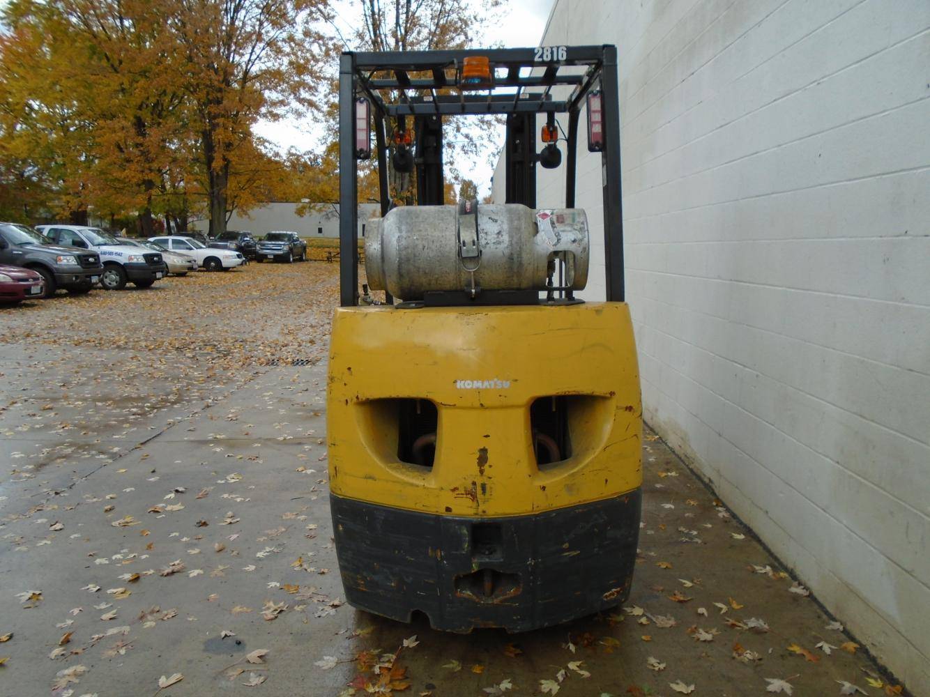 2011 LP Gas Komatsu FG25ST16 Cushion Tire 4 Wheel Sit Down (Indoor Warehouse)