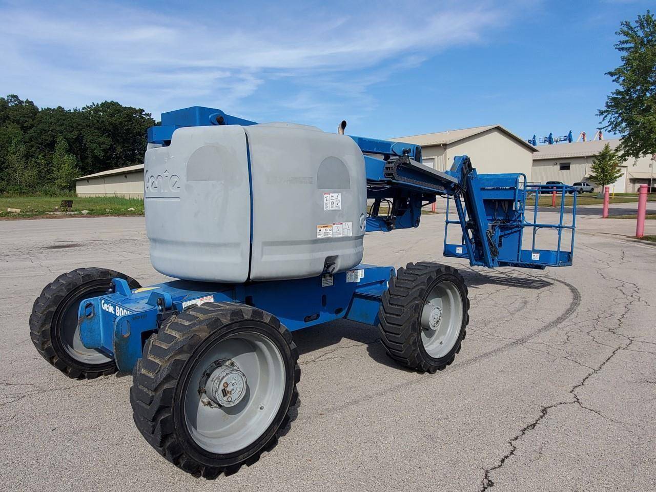 2012 Dual Fuel Genie Z45/25JRT Articulated Boom