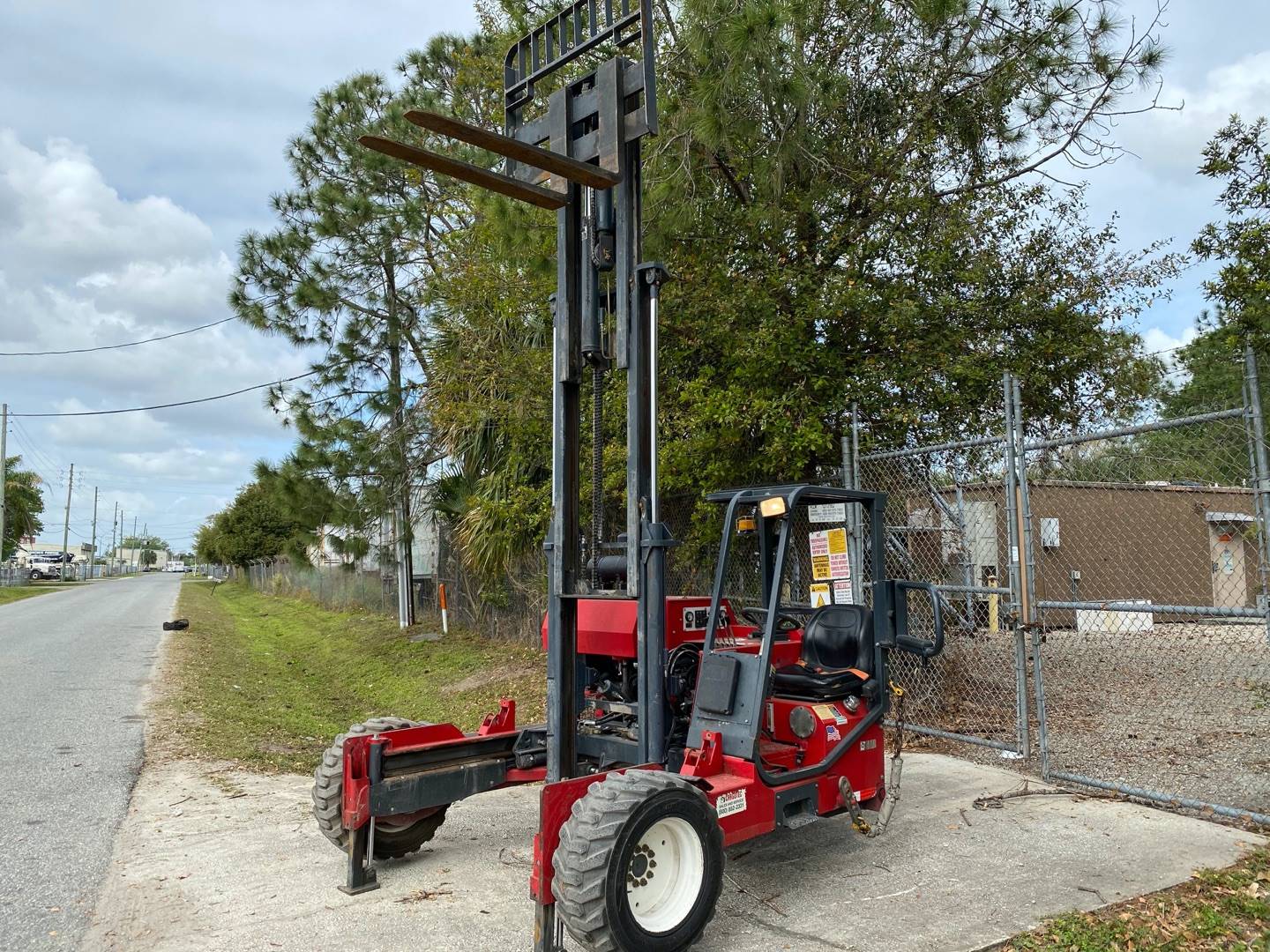 2012 Diesel Moffett Truck Mounted Forklift (Sod Loaders)