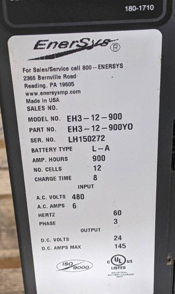Electric Enersys EH3-12-900