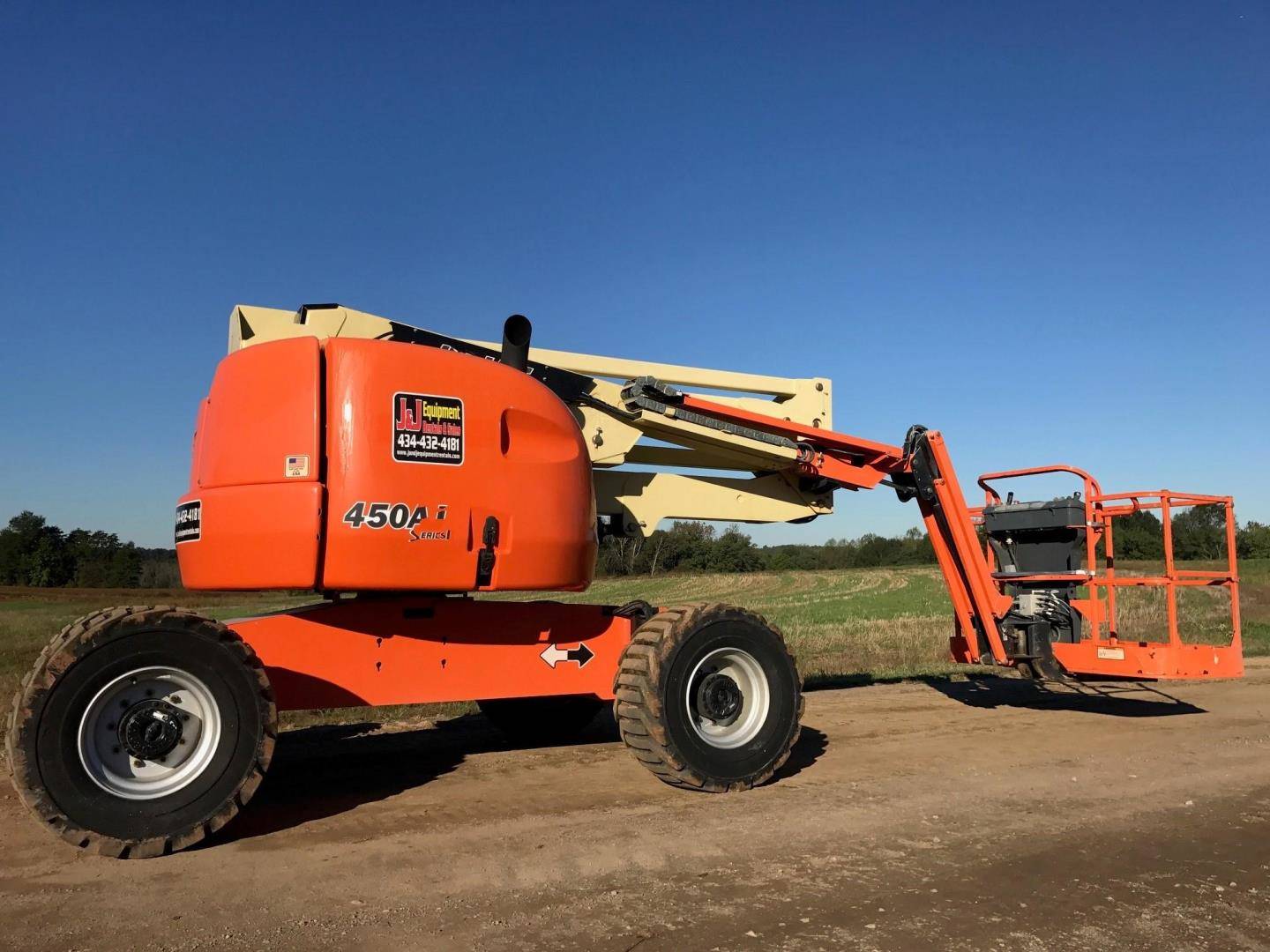 2014 Diesel JLG 450AJ II Articulated Boom