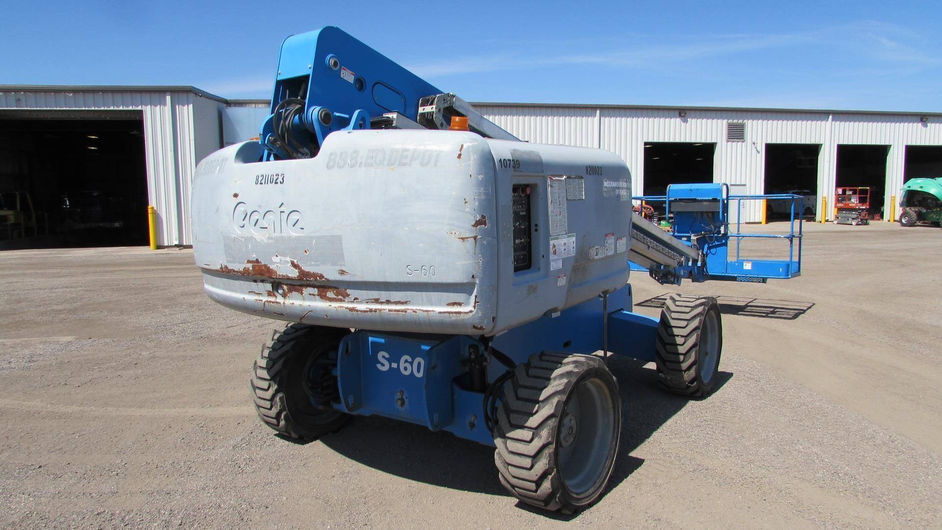 2010 Diesel Genie S60X Telescopic Boom