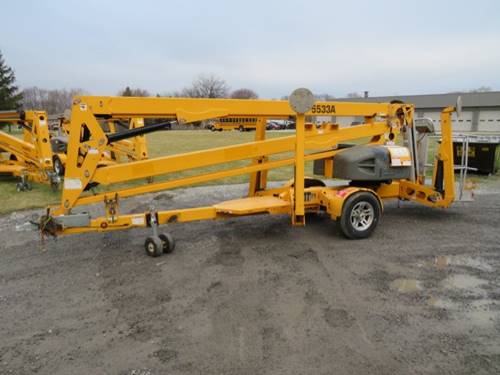 For Rent 55' lift -  DC Power -  Trailer Mounted