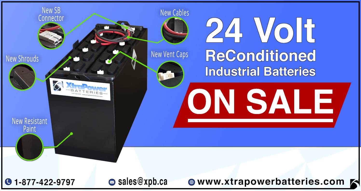 A wide selection of XtraPower 24voltbatteries Batteries and chargers