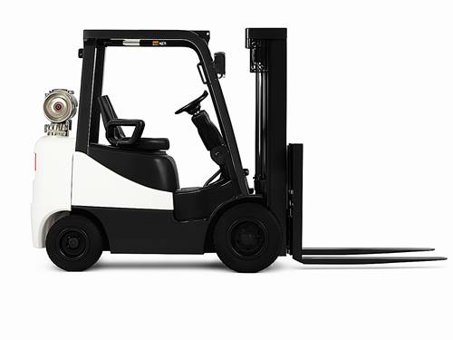 For Rent 3500 lbs - 188" lift - Gas/Propane - Indoor/Outdoor Pneumatic Tires
