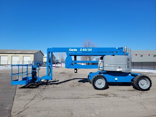 For Rent 60' lift - Gas/Propane -  Articulated Boom
