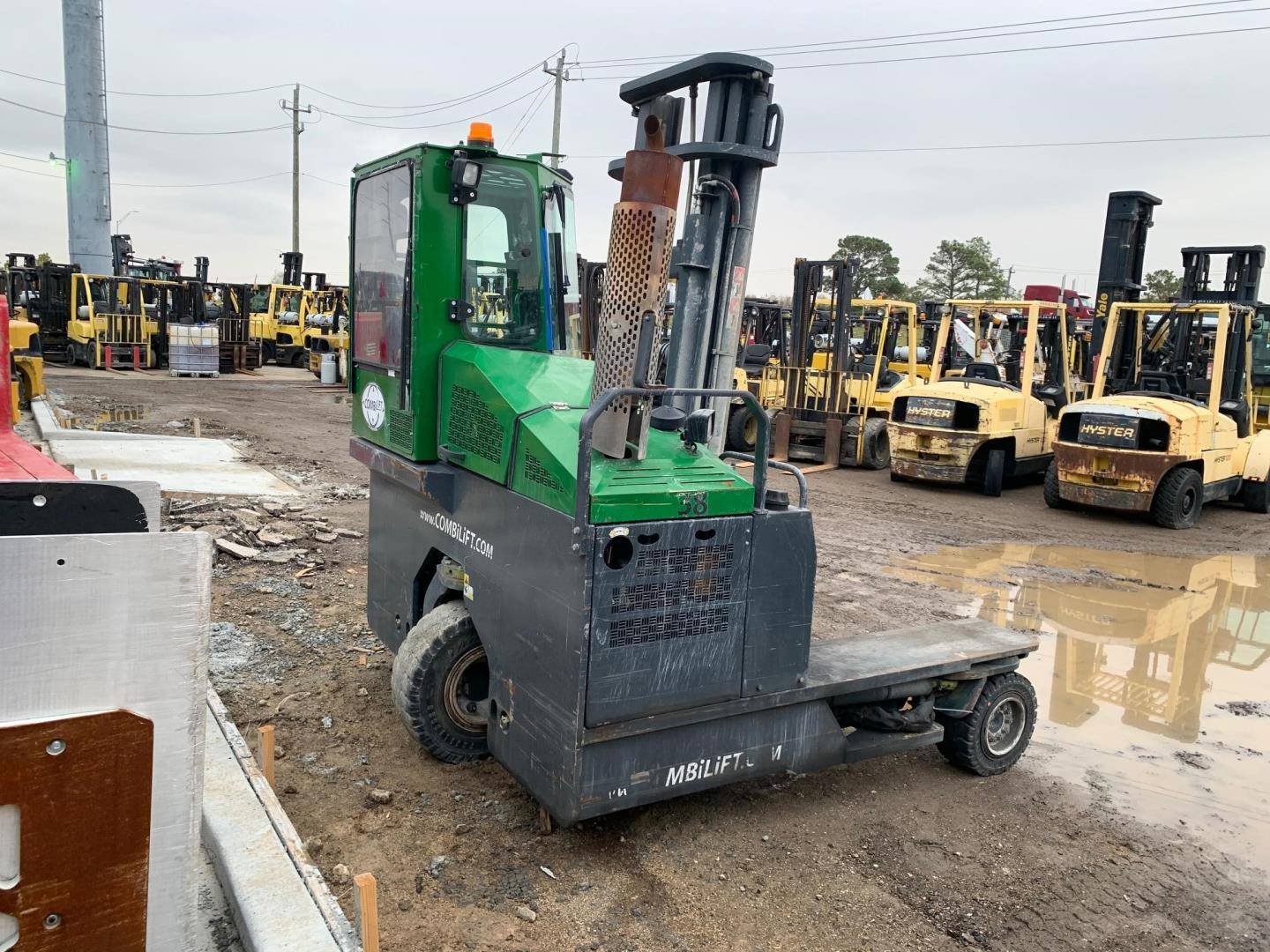 2013 LP Gas Combilift C8000 Internal Combustion Sideloader (BiDirectional)