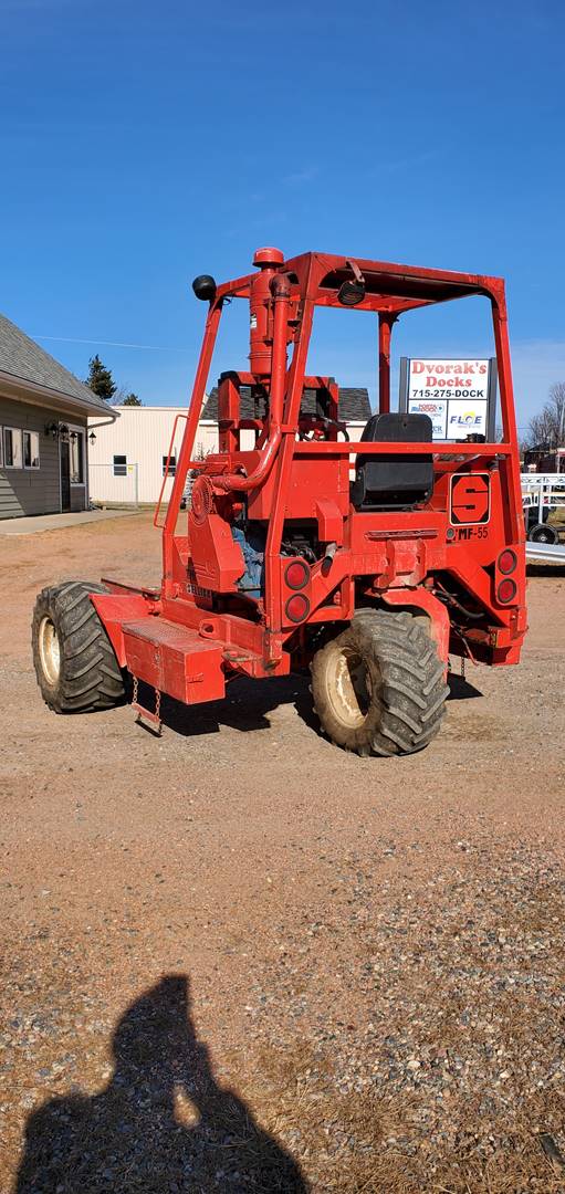 1995 Diesel Sellick TMF55 Truck Mounted Forklift (Sod Loaders)