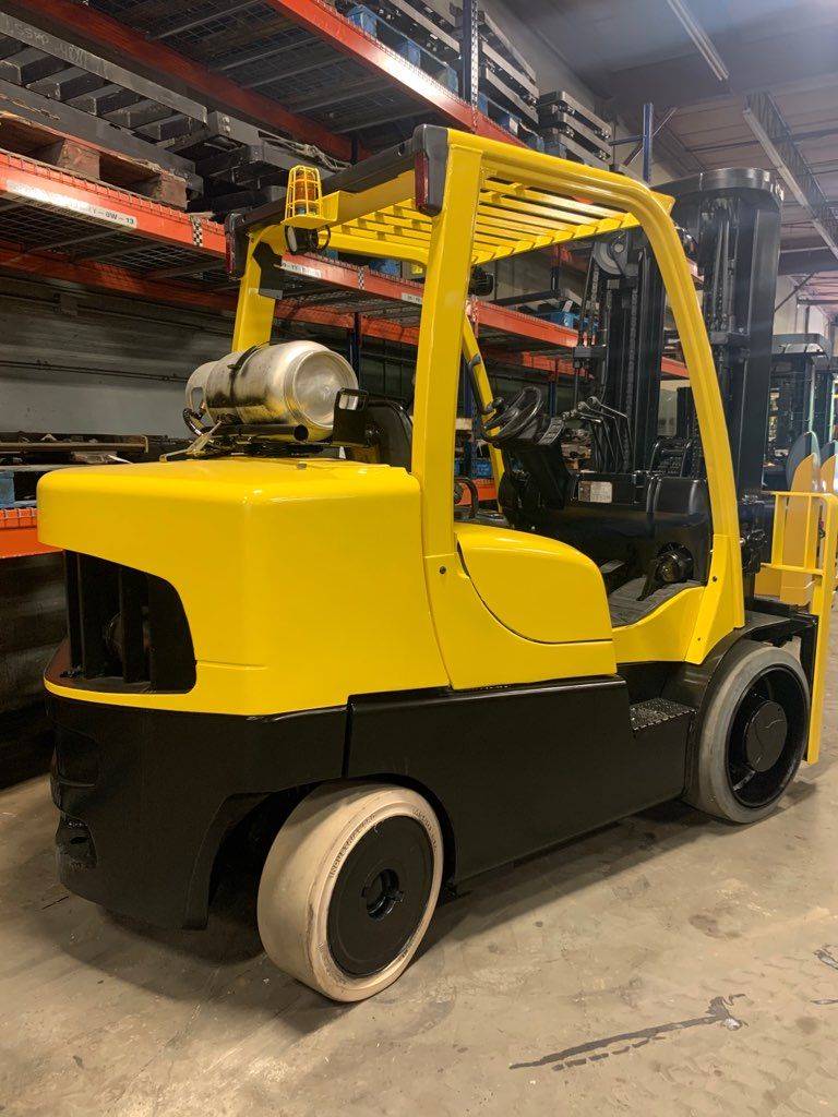 2012 LP Gas Hyster S155FT Cushion Tire 4 Wheel Sit Down (Indoor Warehouse)