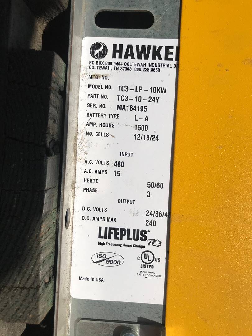 Hawker TC3LP10KW