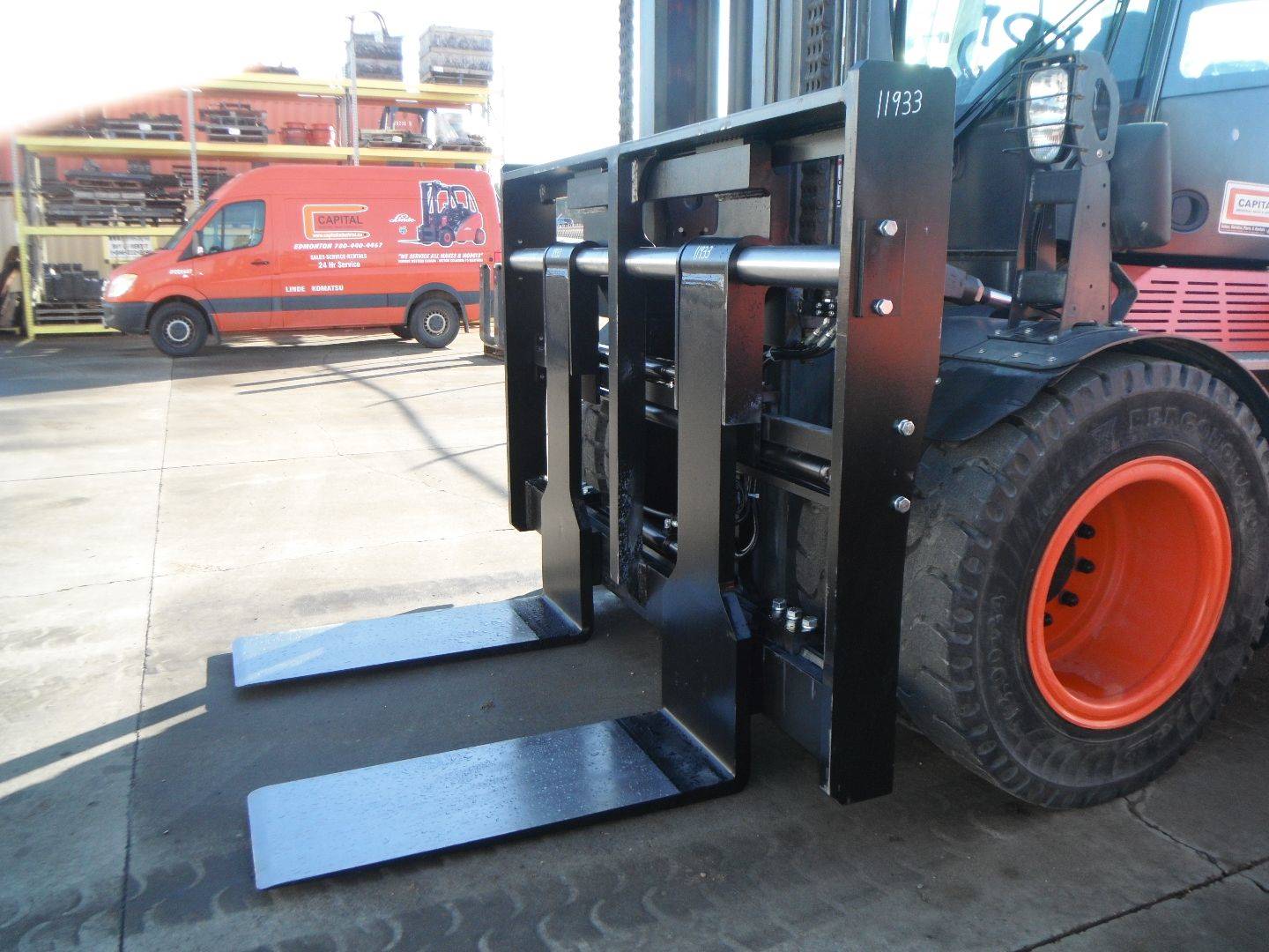 Rightline KEM233 Sideshifting Fork Positioner