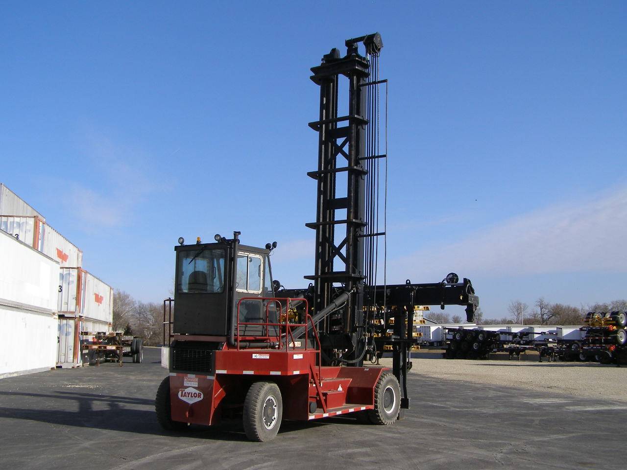 1989 Diesel Taylor TEC 155H Container Handlers (Loaded/Empty)
