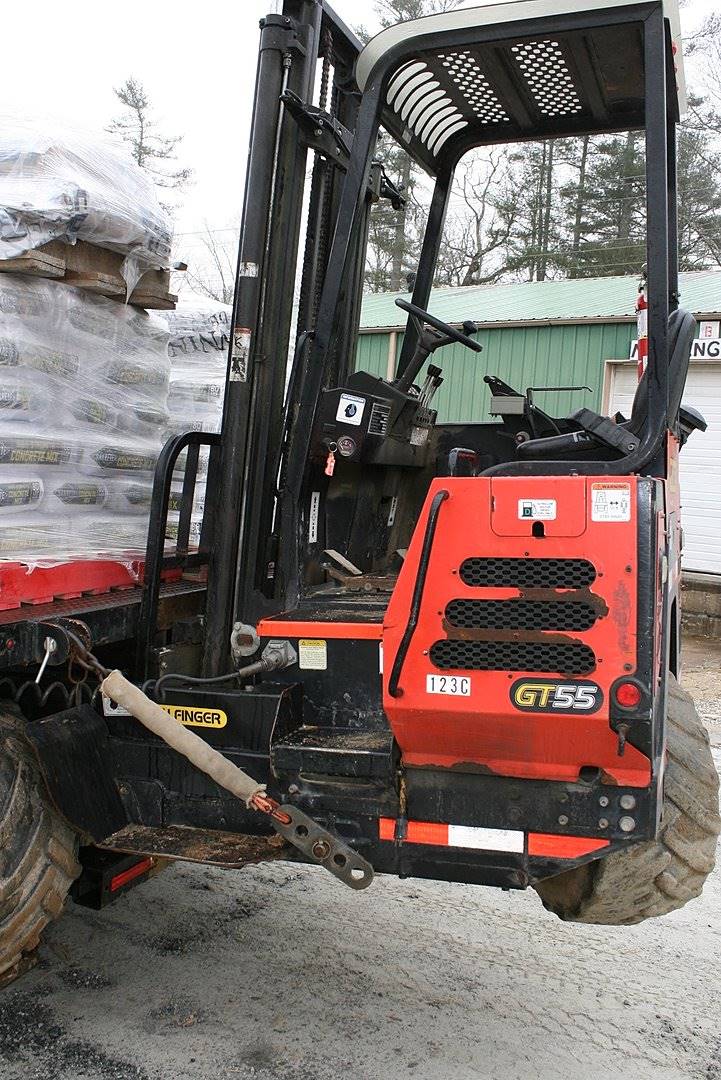 2013 Diesel Palfinger Crayler GT55 Truck Mounted Forklift (Sod Loaders)