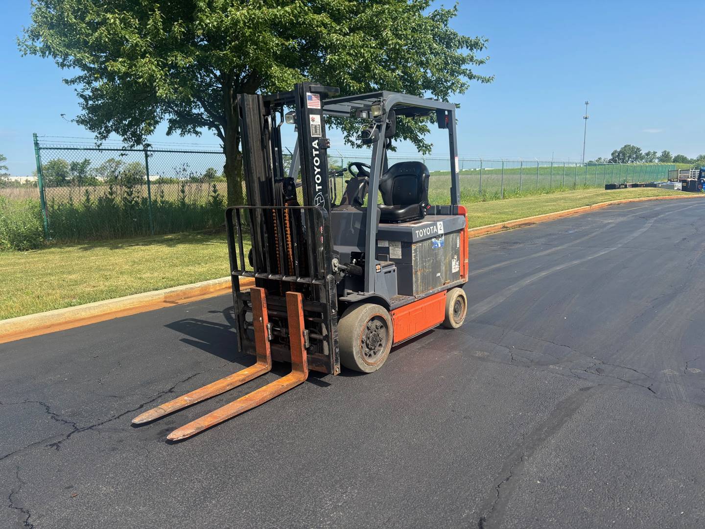2012 Electric Raymond 415-C35TT Forklift