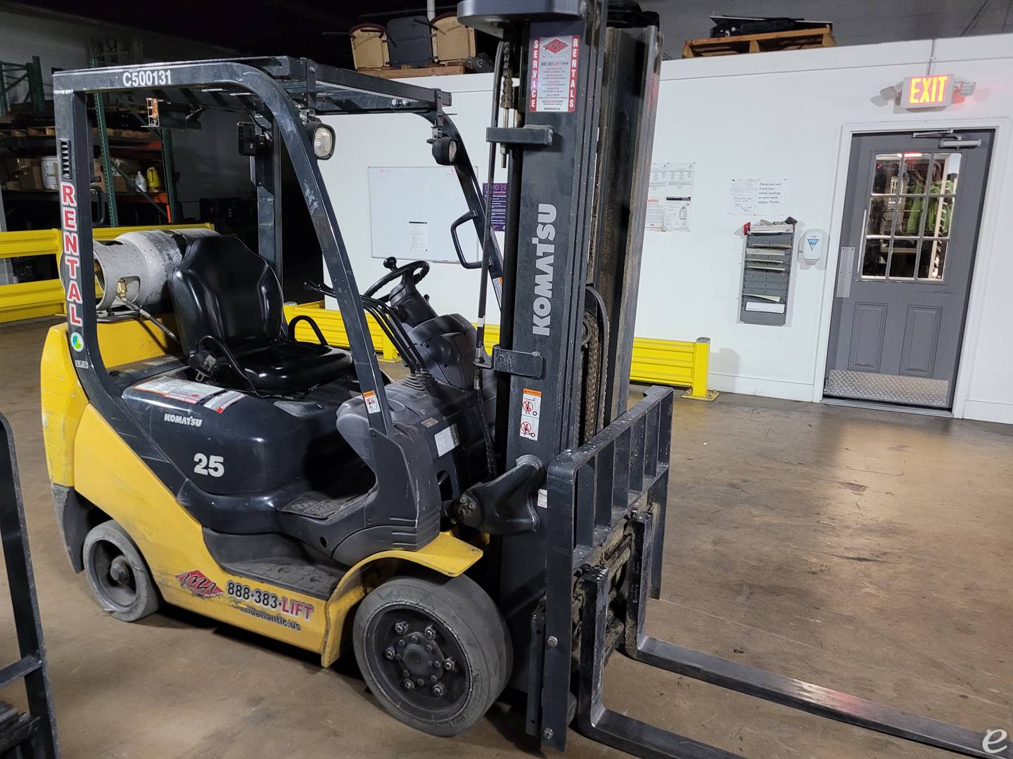 2015 Komatsu FG25ST-16 LP Gas Forklift - 123Forklift