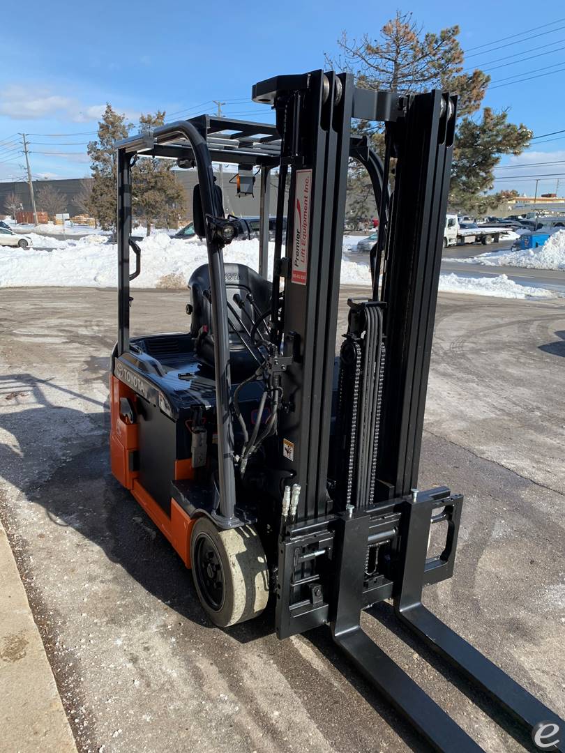 2018 Toyota 8FBE20U Electric Forklift - 123Forklift