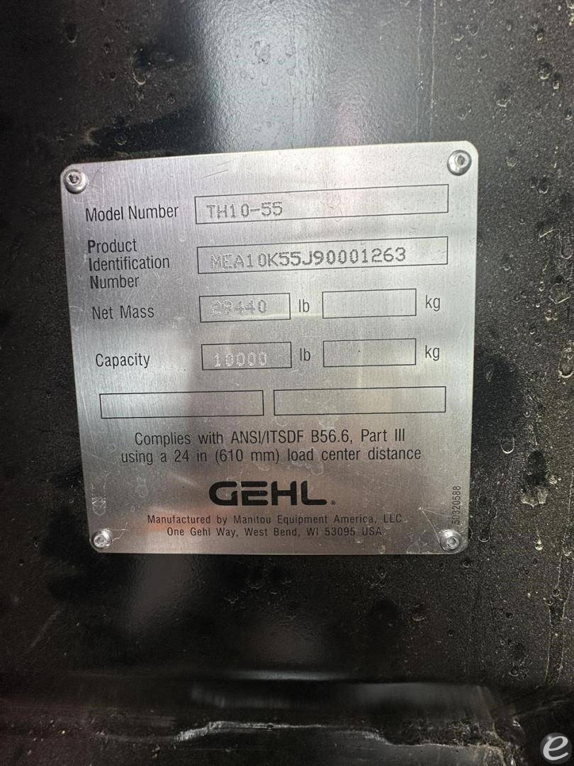 2024 Gehl TH10-55