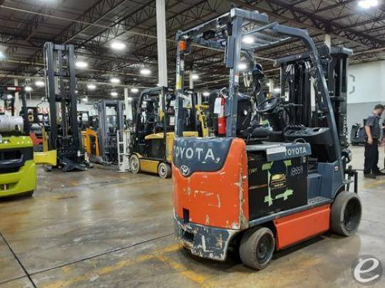 2020 Toyota 8FBCU30 Electric Forklift - 123Forklift