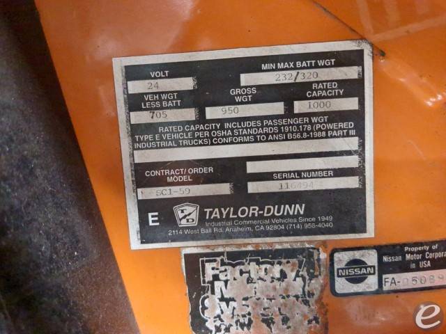 Taylor Dunn SC1-59