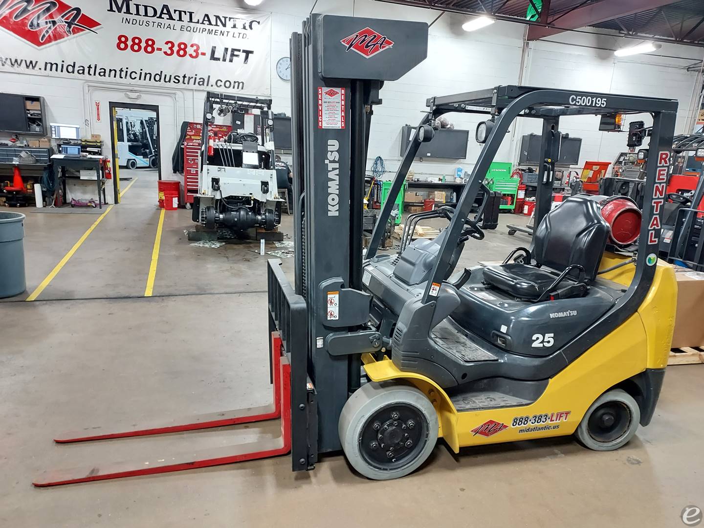 2016 Komatsu FG25ST-16 LP Gas Forklift - 123Forklift