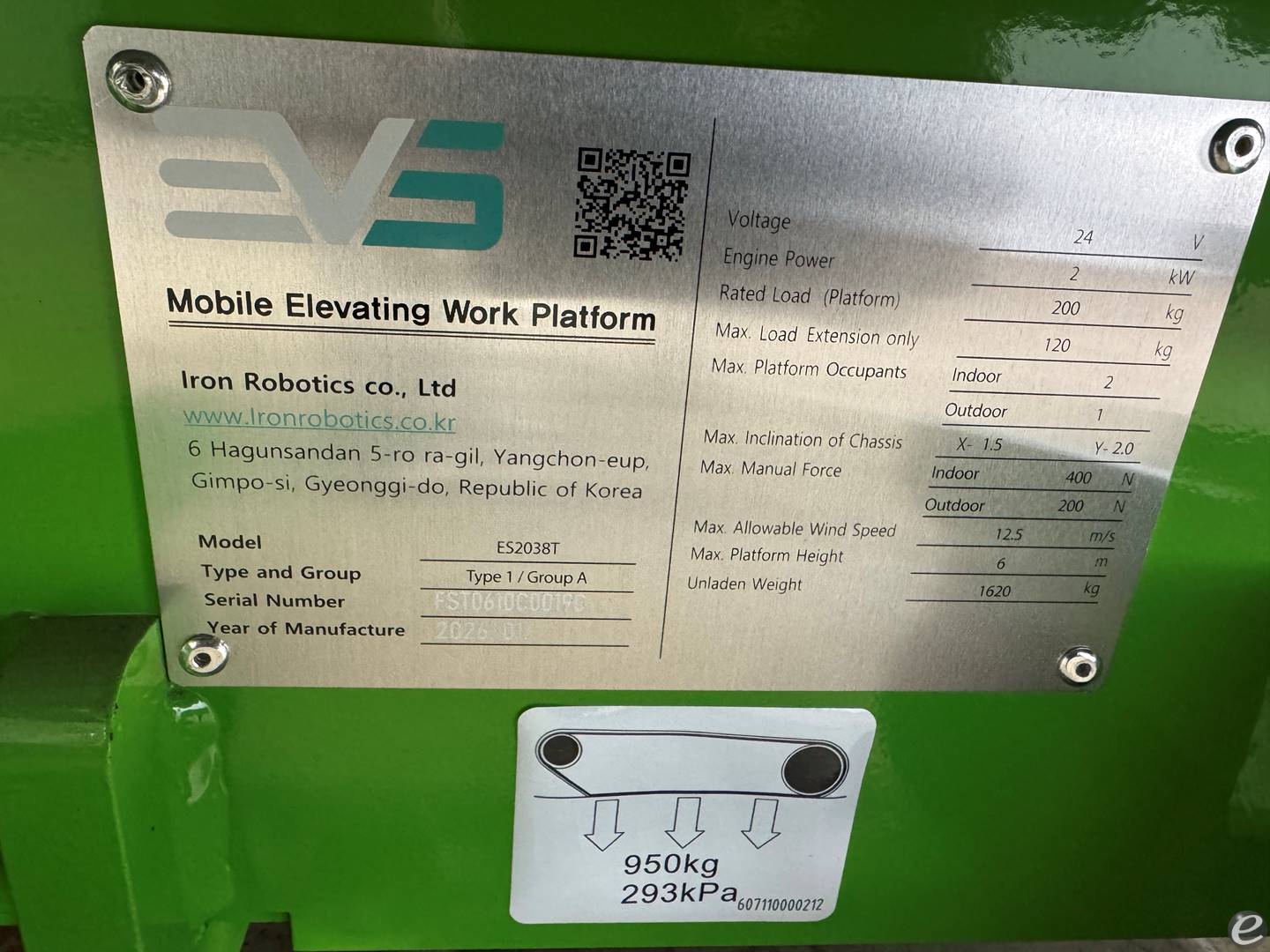 2026 Frontier ES2038T