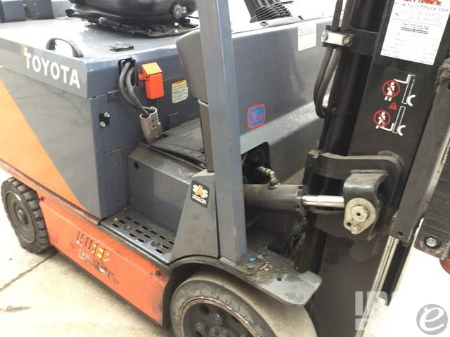 2015 Toyota 8FBCU25 Electric Forklift - 123Forklift