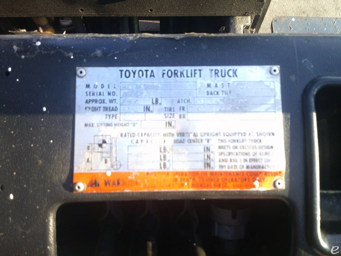 1998 Toyota 42-6FGU25